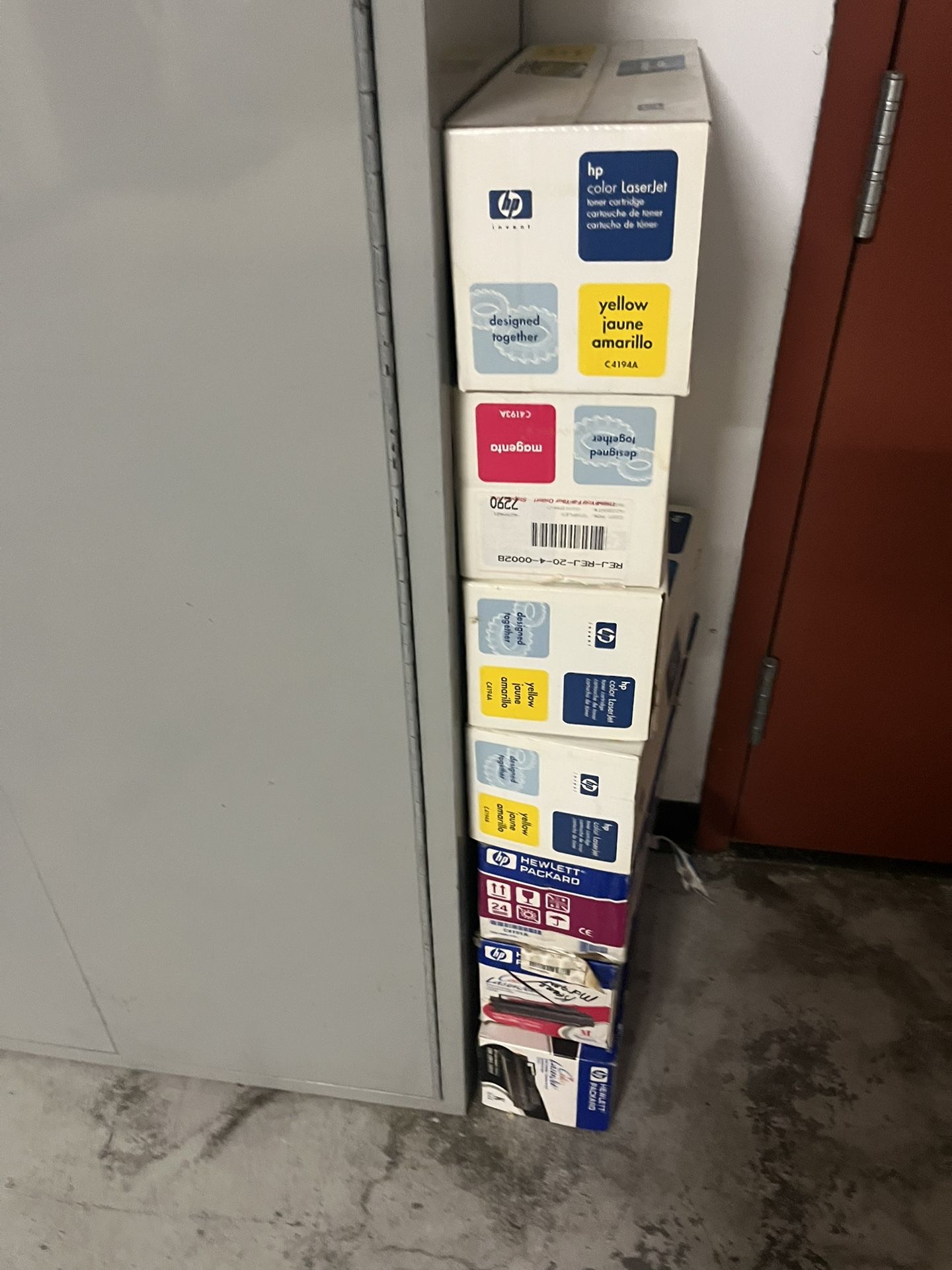 HP color LaserJet Toner Cartridges Ink