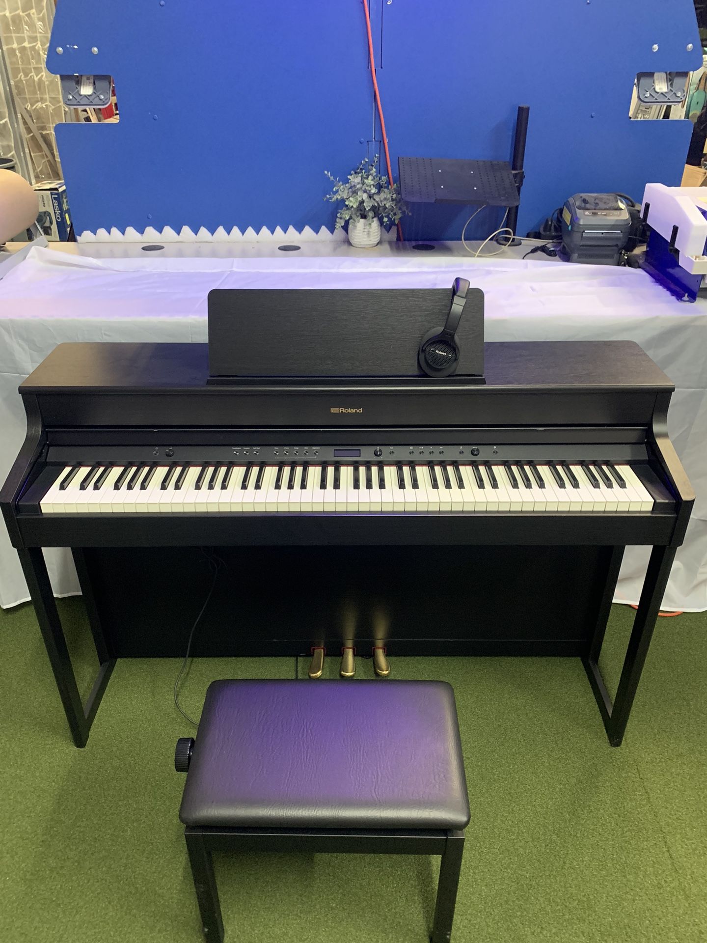 Roland RCP-800 Digital Piano, 88 Key, Weighted Hammer Action, Bluetooth