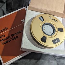 Vintage Scotch Master Broadcast Video Tapes | Electronic Art