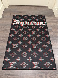 Supreme x LV Rug