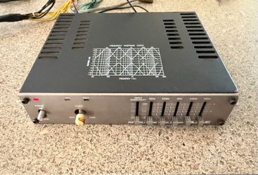 Vintage EQ Old school Graphic Equalizer ALPINE 5 Band 20x20w Made in Japan