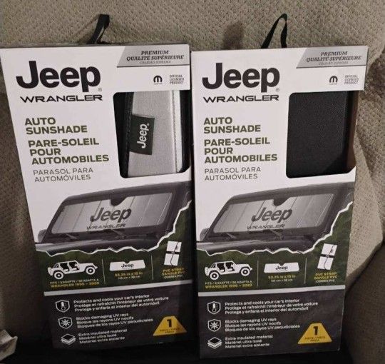 New/unused Jeep Wrangler Sunshade~$15