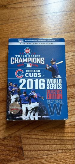 NEW SEALED – Never Opened Chicago Cubs 2016 World Series Champions Collector’s Edition 8-disc set