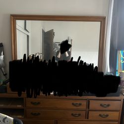 Mirrored dresser 