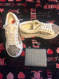 Guess Monogram Sneakers Size 6