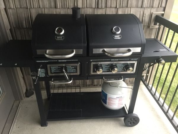 Dual Fuel Combination Charcoal Gas Grill For In Terre Haute Dual Fuel Combination Charcoal Gas Grill
