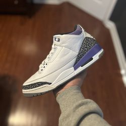 Jordan 3 Dark Iris Sz 11 