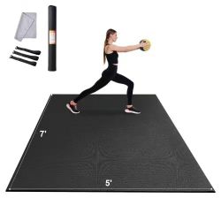 901# yoga mat, non-slip, high density and premium, for men and women, with bag and carrying strap, ideal for all types of yoga at home, pilates and fl