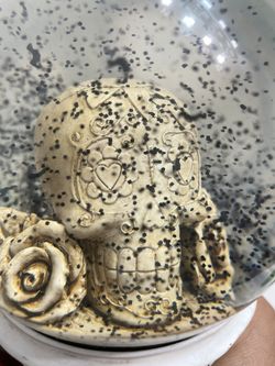 Skull Water Globe