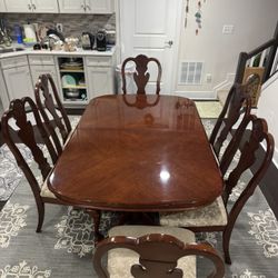 Dining Table With 6 Chairs