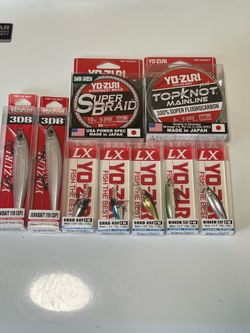 Yo-Zuri lines and lures NIB
