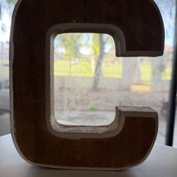 Letter C Decor 
