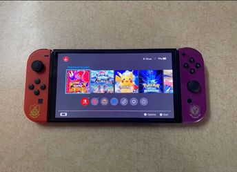 NINTENDO SWITCH OLED MOD with 100 SWITCH GAMES + 7500 CLASSIC ARCADE GAMES