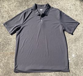 Gray Collared Shirt