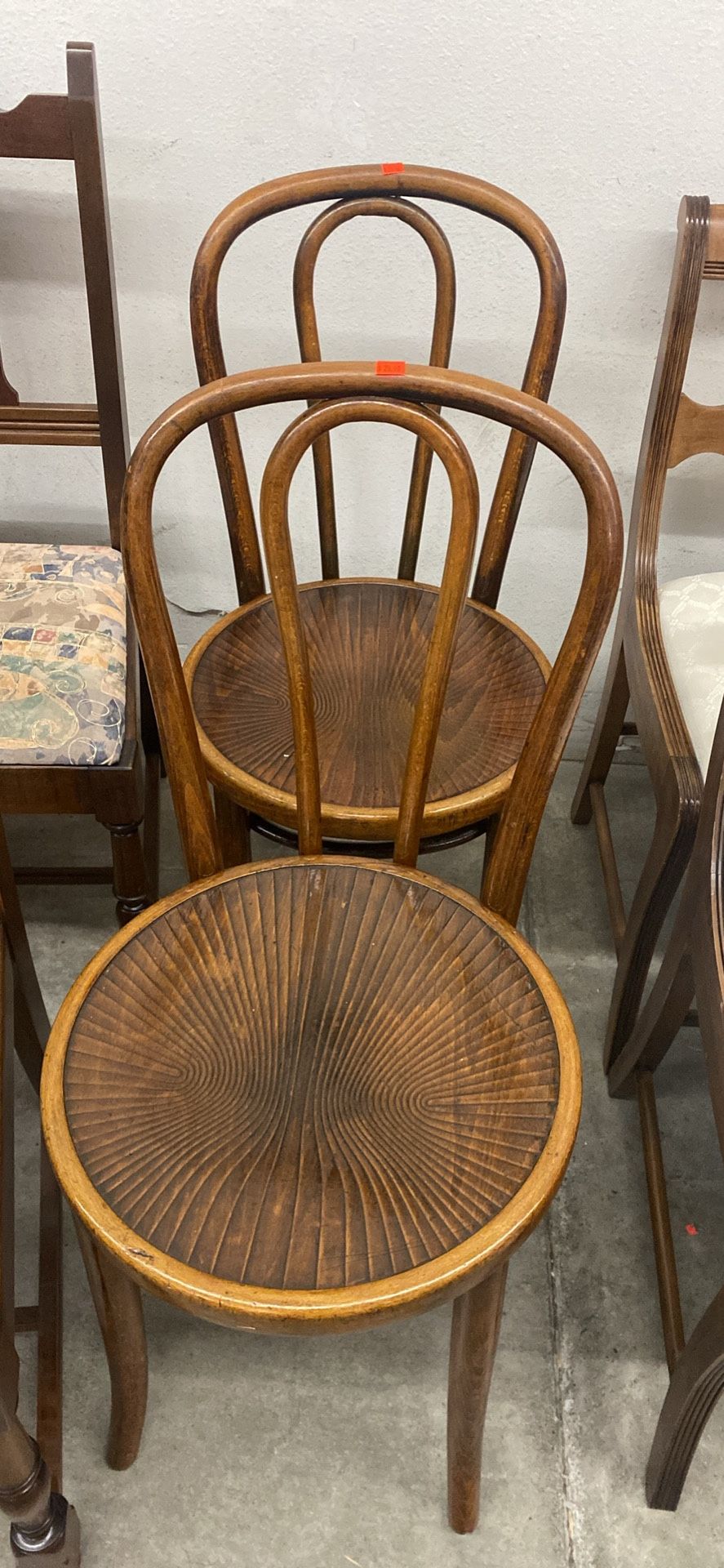 2- Thonet Bentwood Bistro Dining Chairs
