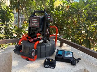 RIDGID SeeSnake Compact M40 Camera 50ft w/ CS6x VERSA monitor + Battery & Charger