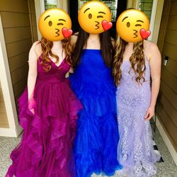 Beautiful Glitter Tulle Prom / Homecoming / Quinceanera Dress