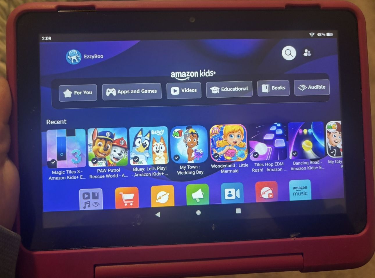 Kids Amazon tablet