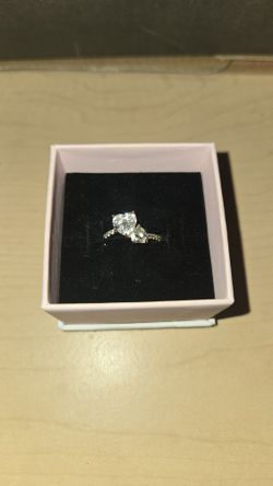 Pandora Double Heart Gold Plated Ring