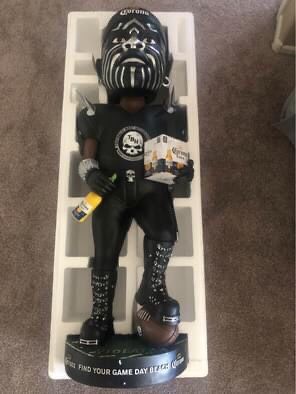 Raiders Violator Bobble Head Corona Beer 3 -4 Feet Las Vegas Collector