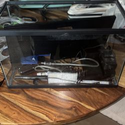 Starter 10 gallon fish tank OBO