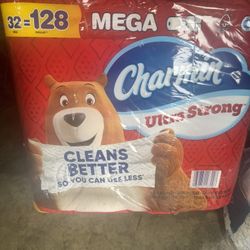 Charmin Ultra Strong Mega Roll Toilet Paper 32Ct /220 Sheets Per Roll
