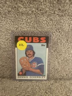 1986 Mint Pack Fresh Dennis Eckersley *see Other Cards In My Listings. Always Adding!!!