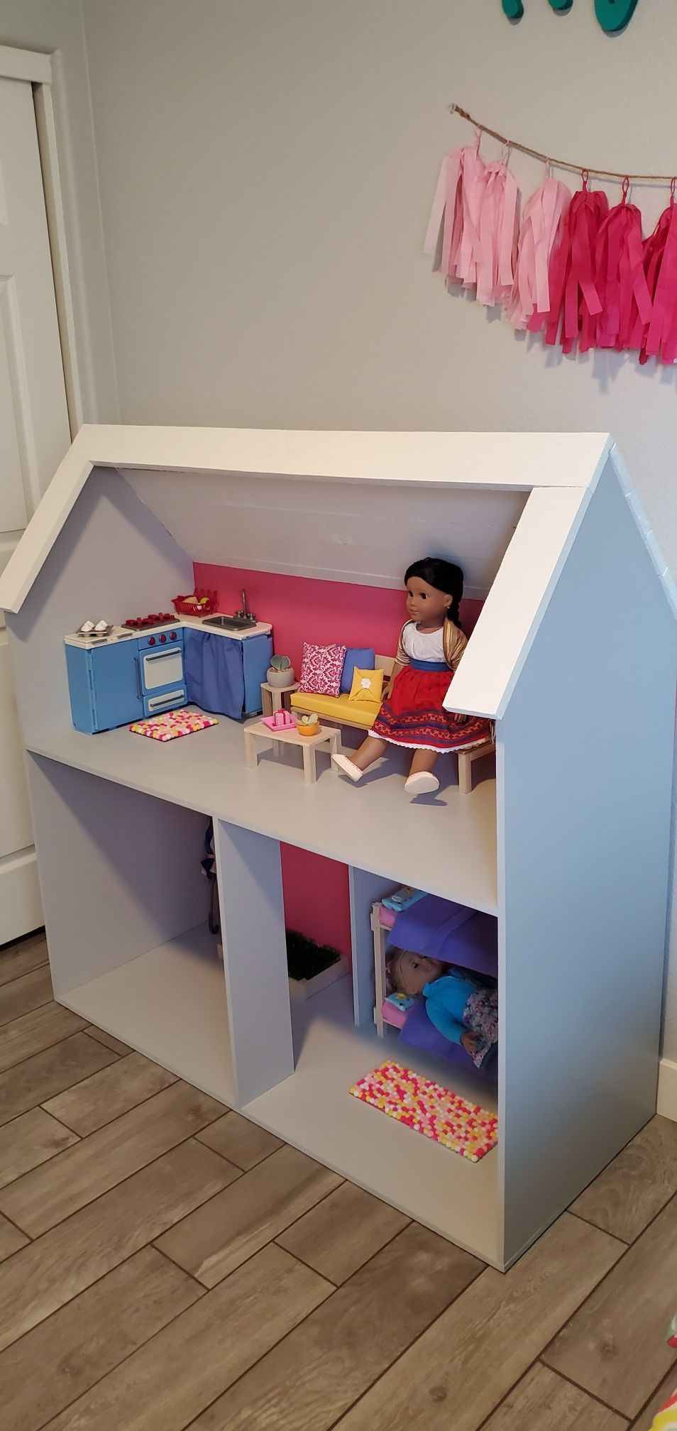 American girl doll house