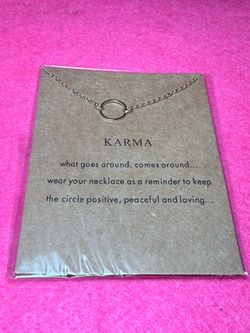 Instant Karma Gold Tone Necklace