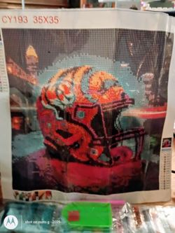Cincinnati Bengals diamond painting complete kit
