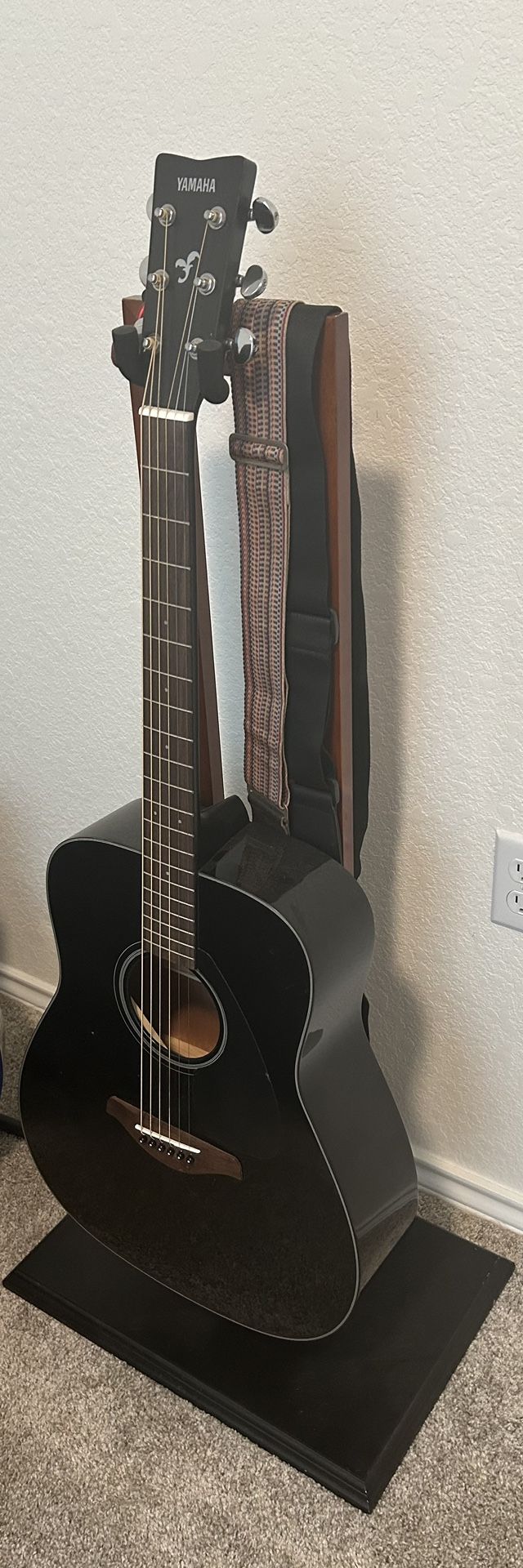 Black guitar