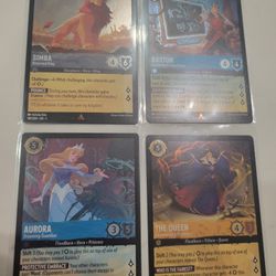 Lorcana Foil Cards Disney