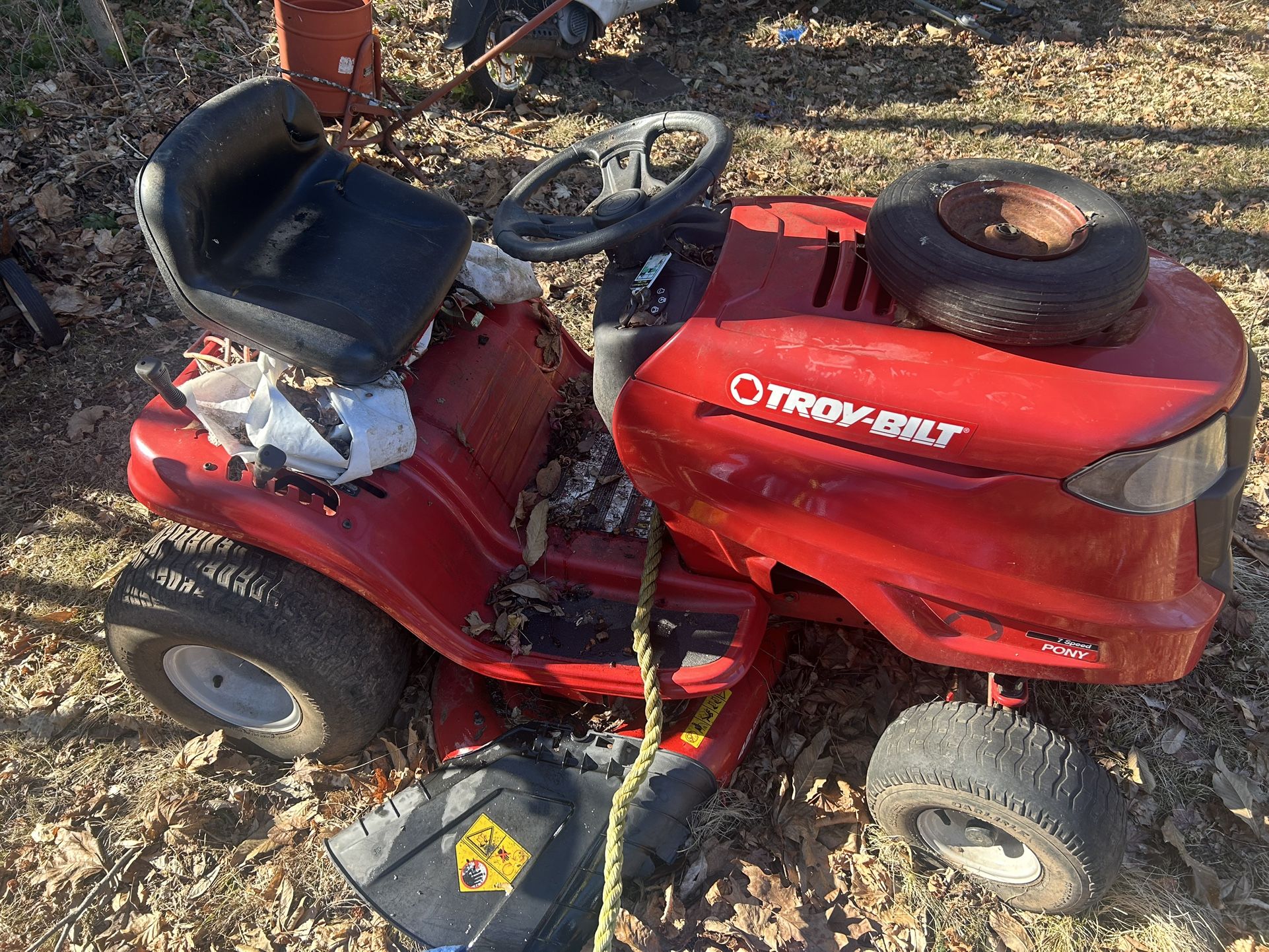 2 As Is Lawn Tractors
