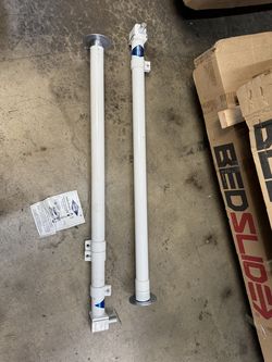 Rieco-Titan Products 44321 Camper Jack 2000lb Capacity Per Jack White Set Of 2 with handle #2
