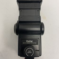Vivitar 285-HV Zoom Thyristor Shoe Mount Flash Wide Angle Tested