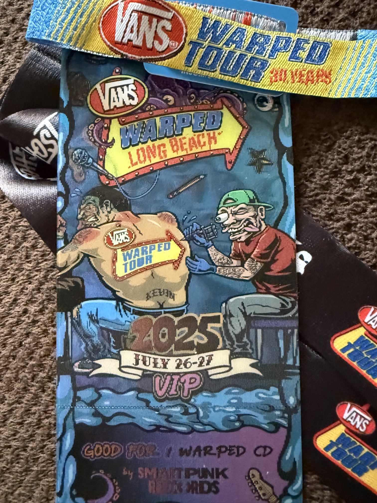 Selling 1 Warped Tour Long Beach Ticket