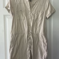 Khaki Banana Republic Dress Too Cute