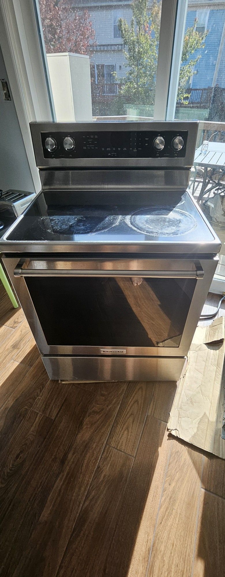 Freestanding KitchenAid Electric Stove