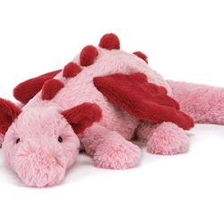 Jellycat Heart Dragon NWT