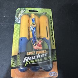 Preowned (NOS) Safety Bobbers for Rocket Fishing Rod Set of 3 Spin Master