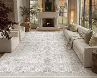 New large rug 8x10 gray