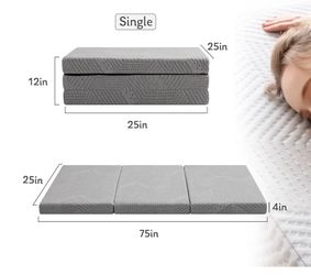 Tri-Fold Mattress