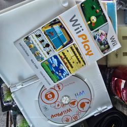 Wii Play Wii Game (2007) Nintendo Wii - Complete With Case & Manual TESTED