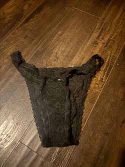Black Lace Thong Underwear