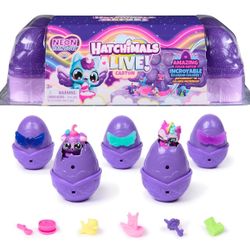 Brand New Hatchimals Neon Rainbow Egg Carton 