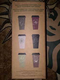 Starbucks Reusable Fall 2019 Halloween Cups