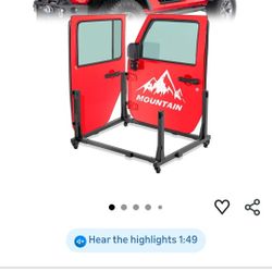 Door Storage Hanger Rack - Jeep