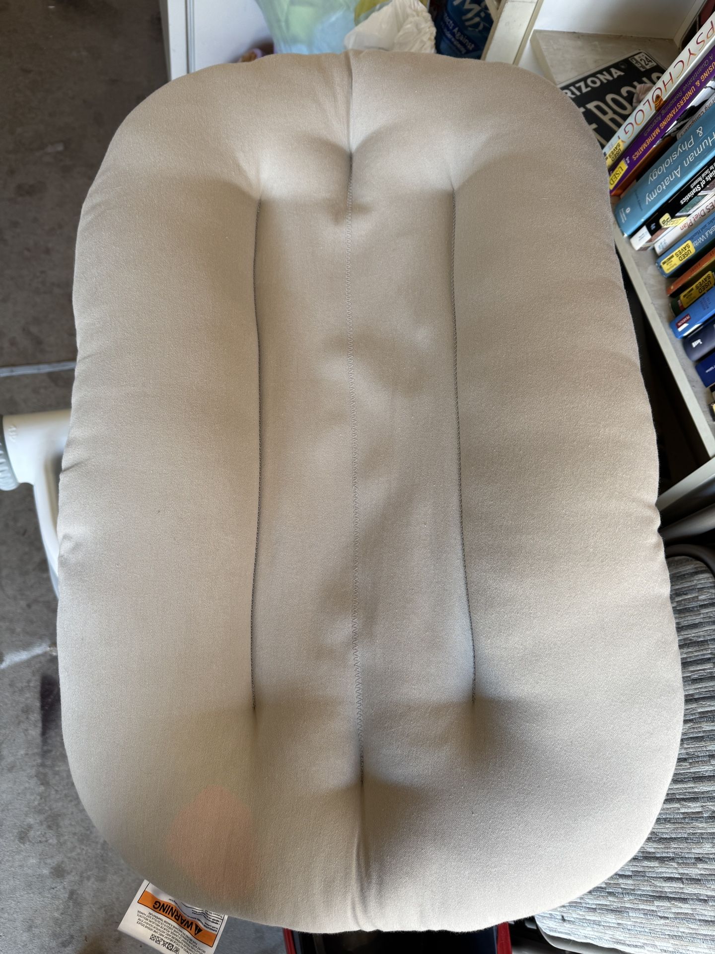 Tan Snuggle Me Lounger