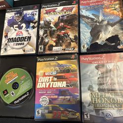 6 Ps2 games