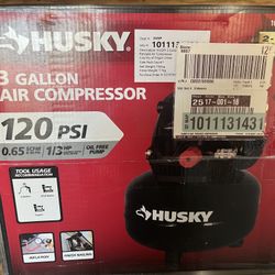 Husky Air Compressor And Accessories 